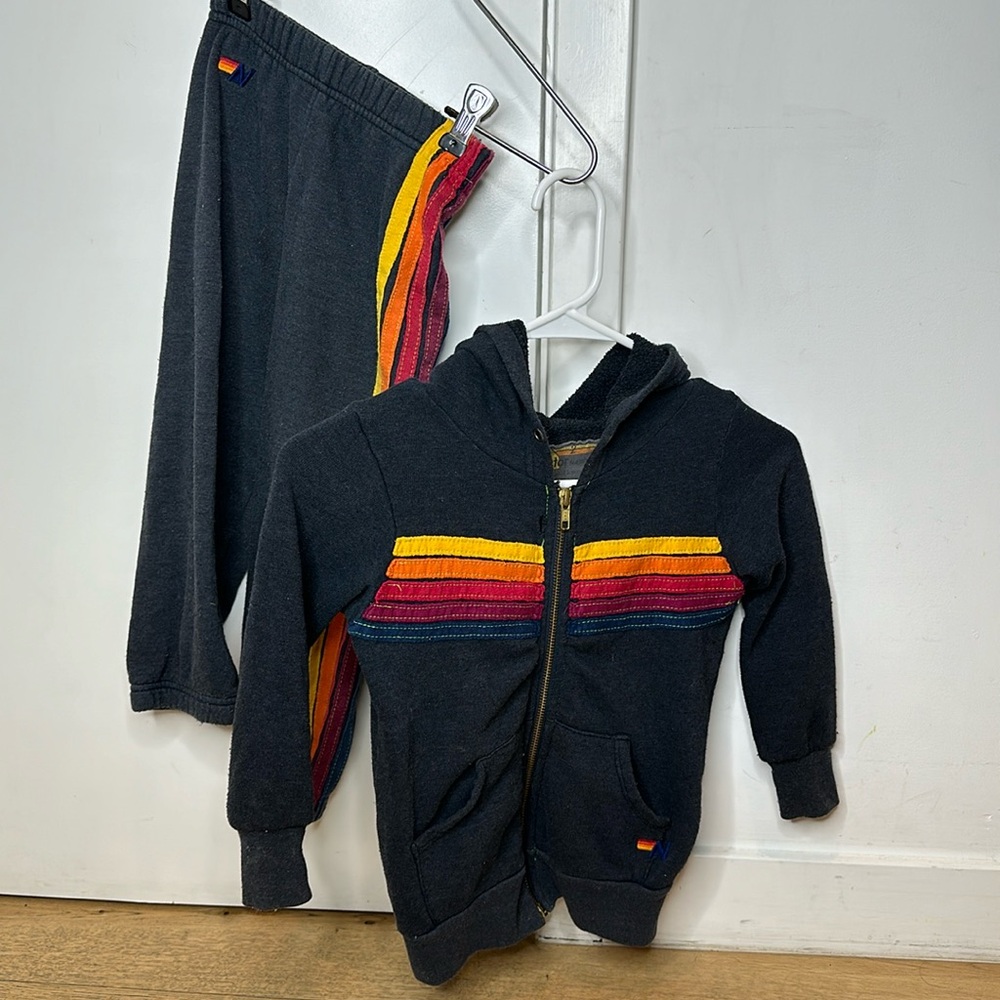 2 piece size 2 aviator nation sweatsuit